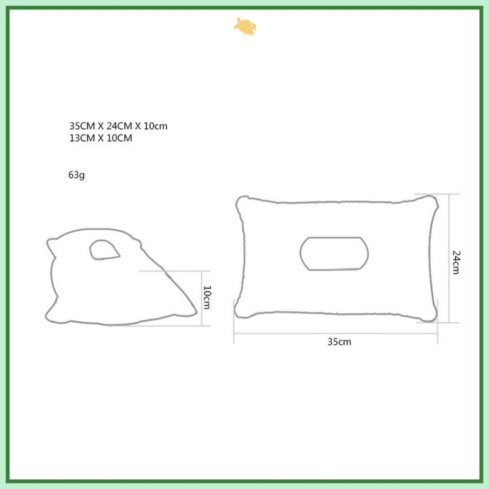 充氣枕頭 QiCai 輕量化 午休 戶外 登山 旅行 露營-細節圖8