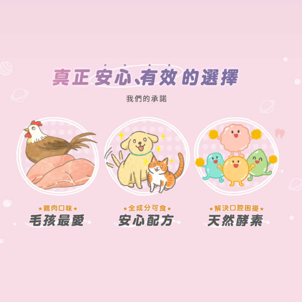 【毛起來】SHINE! 潔淨時刻寵物酵素牙膏 75g (雞肉口味/可吞食) 貓狗通用 潔牙 去口臭 牙結石救星 狗牙膏-細節圖5