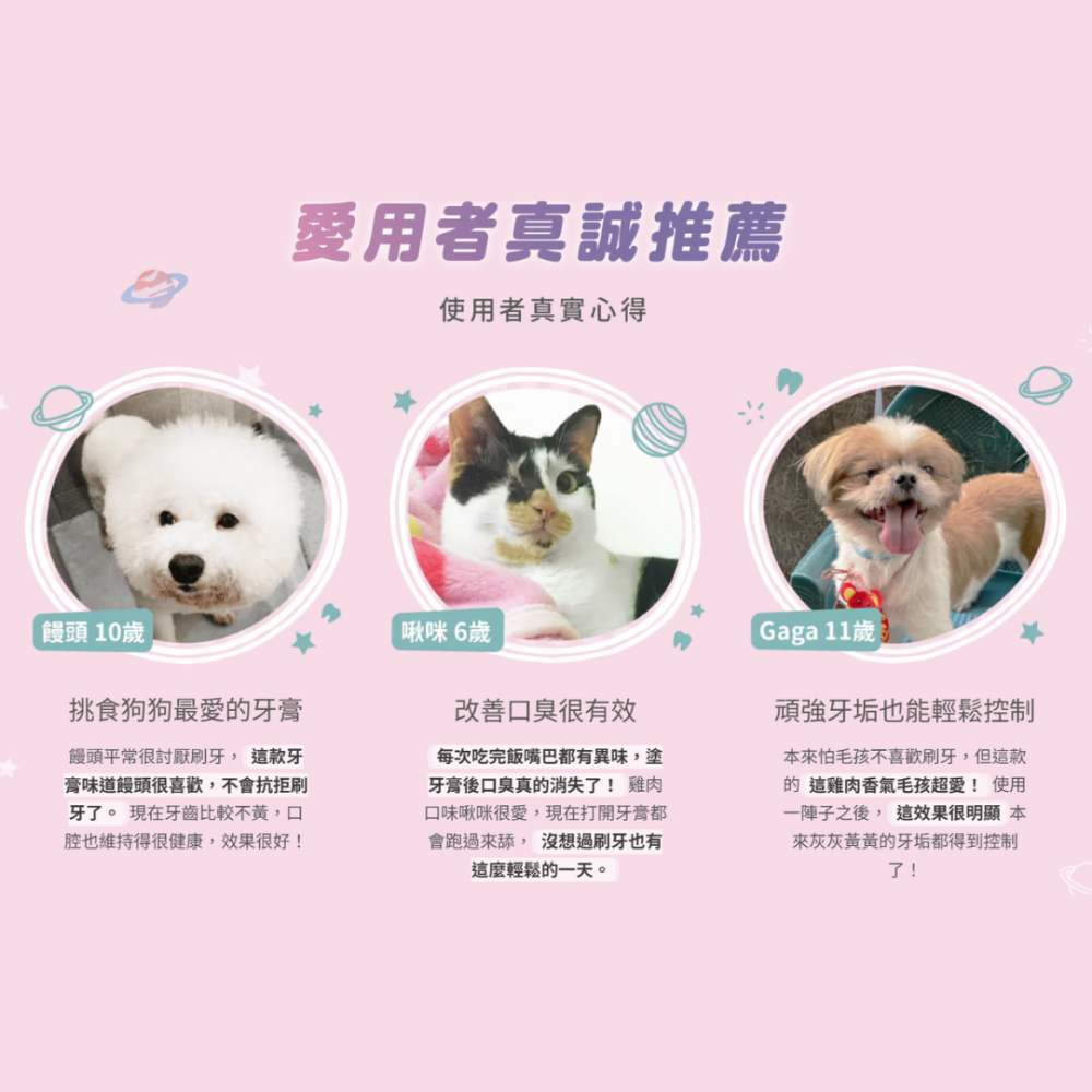 【毛起來】SHINE! 潔淨時刻寵物酵素牙膏 75g (雞肉口味/可吞食) 貓狗通用 潔牙 去口臭 牙結石救星 狗牙膏-細節圖6