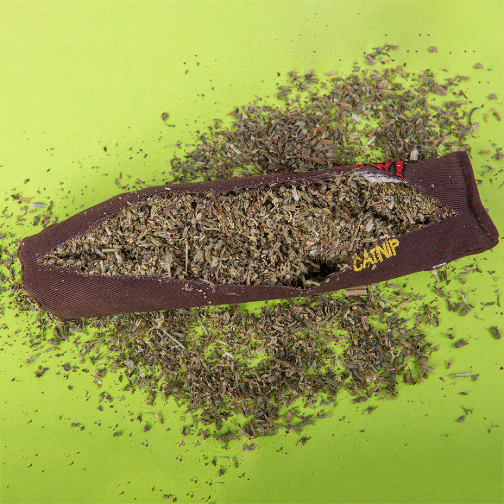 Yeowww! 100%有機貓草棒【無棉花填充】美國製耐咬踢踢包 貓薄荷玩具 潔牙舒壓 寵物玩具-細節圖3