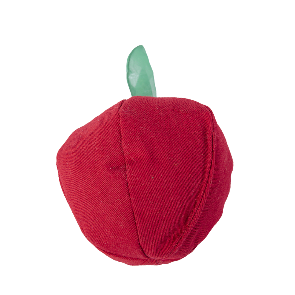 【Yeowww!】美國100%有機貓草蘋果 只有貓草不含棉花 耐咬帆布+響紙葉片 貓咪紓壓 寵物玩具 貓草包-細節圖2