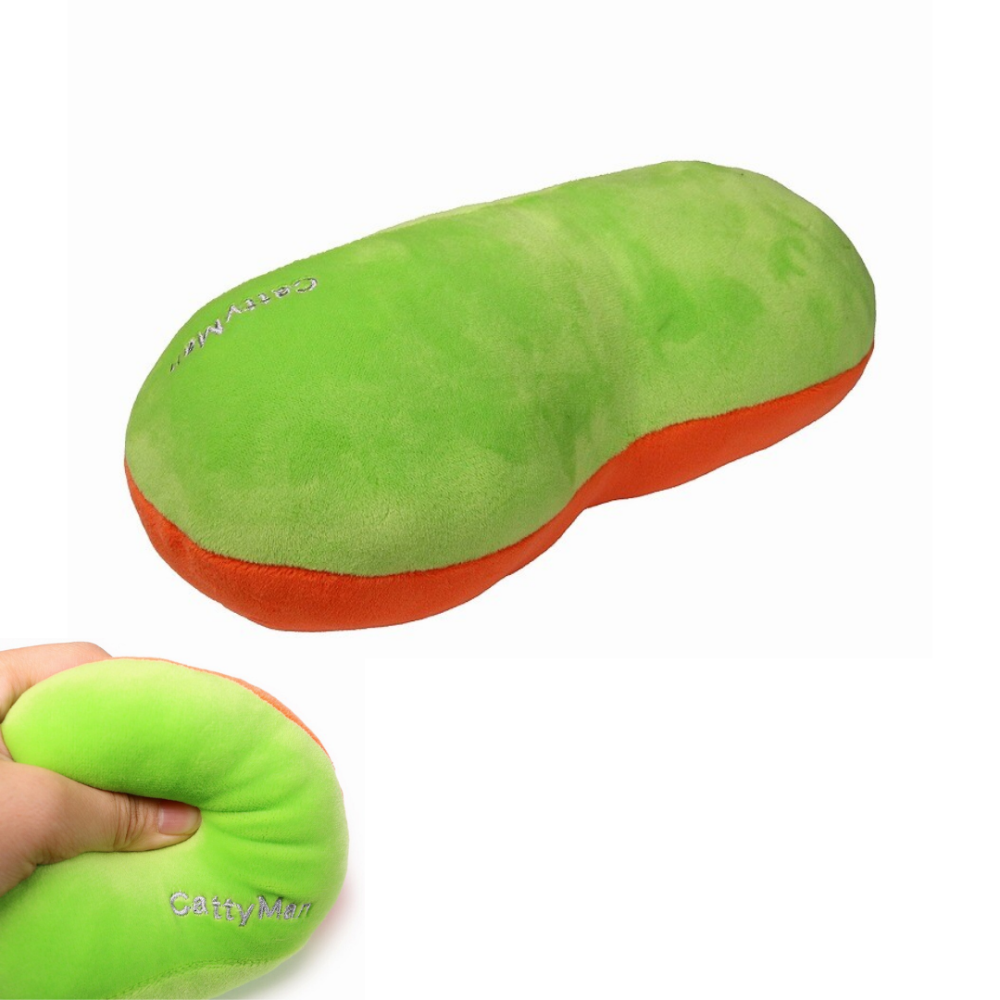 【CattyMan】貓咪專用舒壓饋頭枕 日本麻糬觸感 寵物造型枕 貓枕頭 下巴枕 Y型/花生型 兩款可選-細節圖2