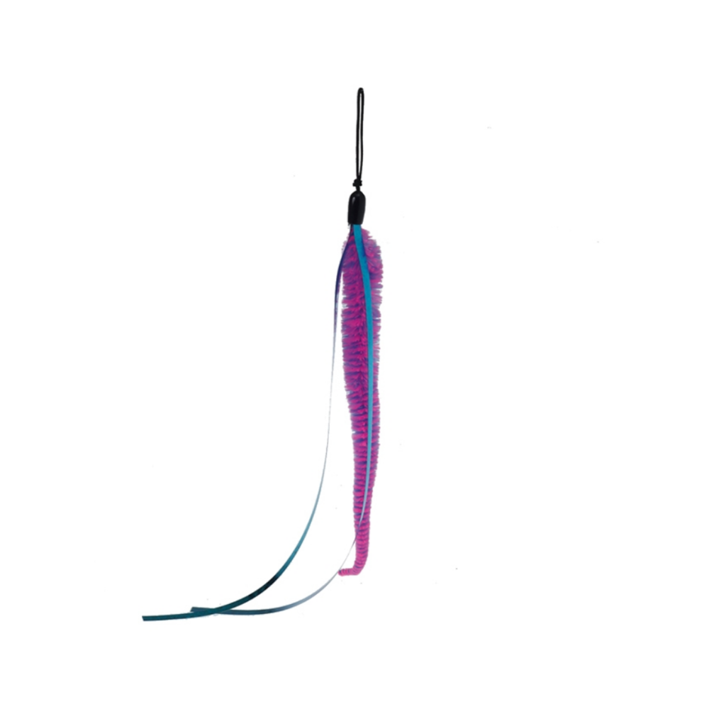 【日本製】CattyMan 逗貓棒替換頭 3款可選 (冰海小精靈/天使羽毛/毛毛蟲) 替換蟲 替換羽毛 貓玩具 逗貓桿配-細節圖4