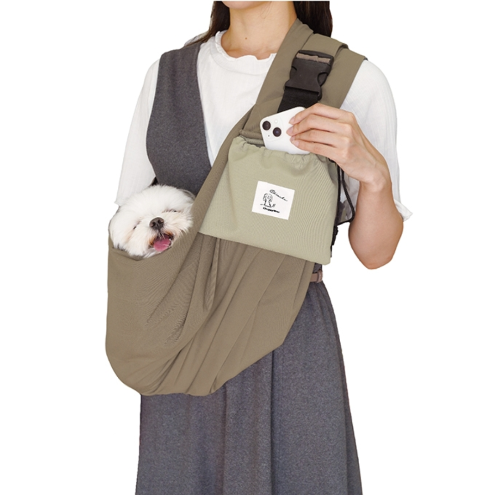 DoggyMan 寵物外出包 8kg內【一秒折疊收納】狗貓外出袋 寵物托特包 寵物吊帶包 寵物斜背包-細節圖6