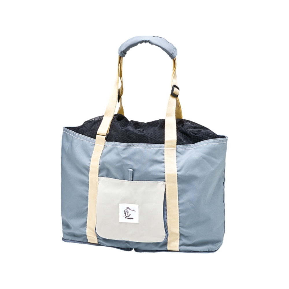 DoggyMan 寵物外出包 8kg內【一秒折疊收納】狗貓外出袋 寵物托特包 寵物吊帶包 寵物斜背包-規格圖9