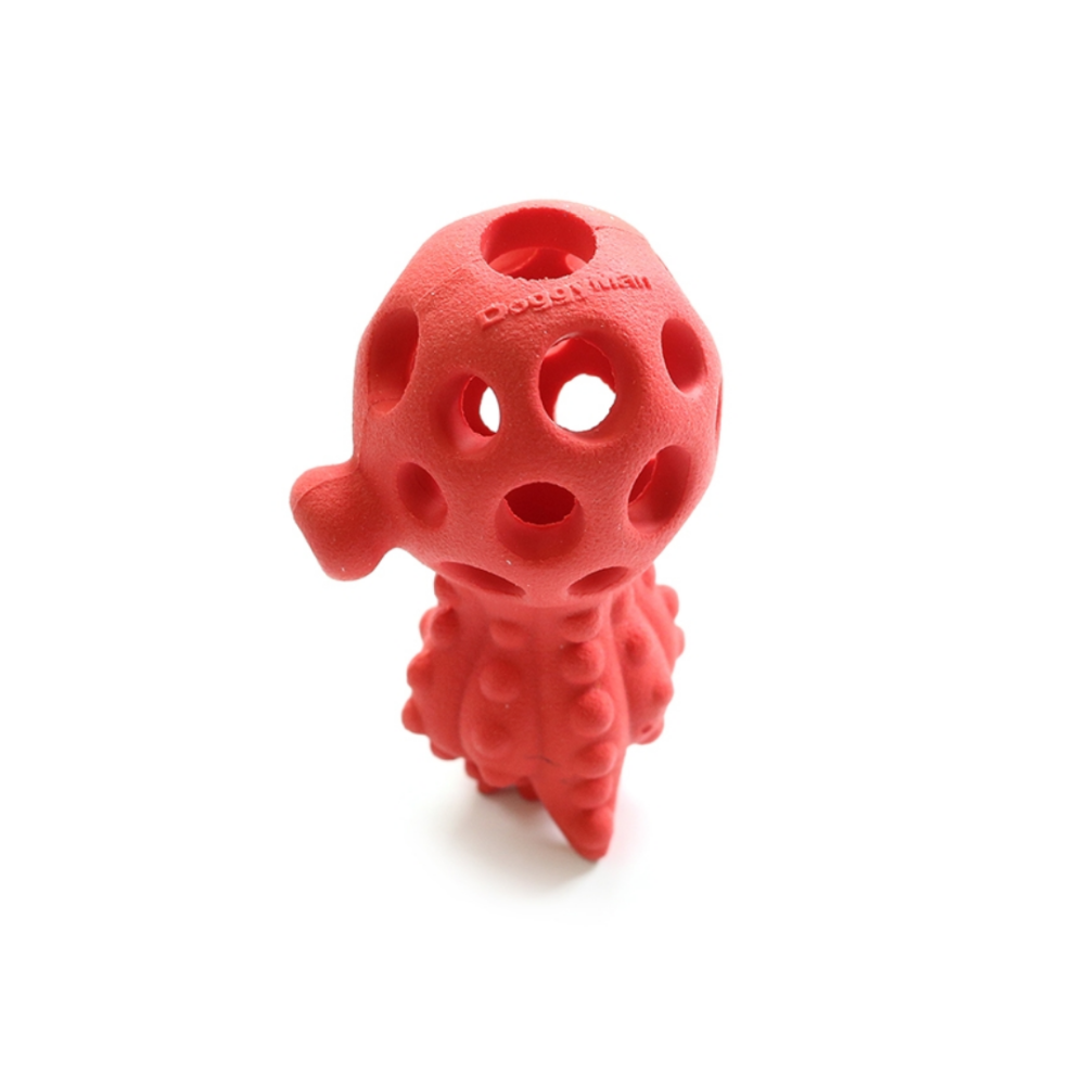 DoggyMan 益智漏食狗玩具【天然橡膠超Q彈】寵物耐咬玩具 狗狗藏食玩具 企鵝/烏龜/章魚 解悶神器-細節圖2