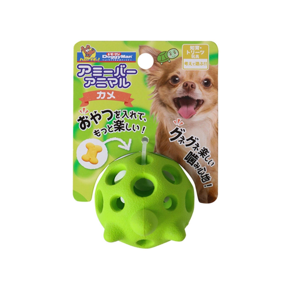 DoggyMan 益智漏食狗玩具【天然橡膠超Q彈】寵物耐咬玩具 狗狗藏食玩具 企鵝/烏龜/章魚 解悶神器-規格圖5