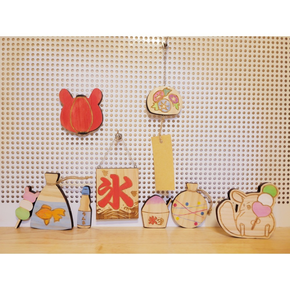 ☆造型木跳板、啃木-夏日祭典-細節圖3