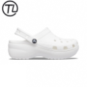 crocs classic platform clogs 雲朵鞋 洞洞鞋 穆勒鞋 增高 厚底 防水206750-規格圖9