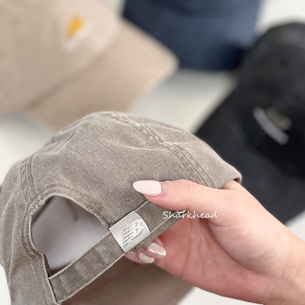 現貨 New Balance 老帽 棒球帽 深灰 奶茶 NB 水洗灰 牛仔 可調式 刺繡 卡其 灰-細節圖9
