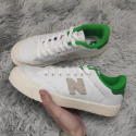特價賺評 PROCT NB黑白 米白 灰色 紐巴倫 休閑復古板鞋帆布 男女情侶 開口笑小白鞋 板鞋-規格圖9