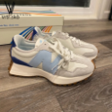 韓國代購 New Balance 327元祖灰 nb327 海鹽白 海鹽色 麂皮 休閒鞋 厚底 女鞋 WS327FE-規格圖9