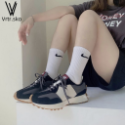 韓國代購 New Balance 327元祖灰 nb327 海鹽白 海鹽色 麂皮 休閒鞋 厚底 女鞋 WS327FE-規格圖9