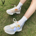 韓國代購 New Balance 327元祖灰 nb327 海鹽白 海鹽色 麂皮 休閒鞋 厚底 女鞋 WS327FE-規格圖9