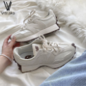 韓國代購 New Balance 327元祖灰 nb327 海鹽白 海鹽色 麂皮 休閒鞋 厚底 女鞋 WS327FE-規格圖9
