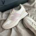 韓國代購 New Balance 327元祖灰 nb327 海鹽白 海鹽色 麂皮 休閒鞋 厚底 女鞋 WS327FE-規格圖9