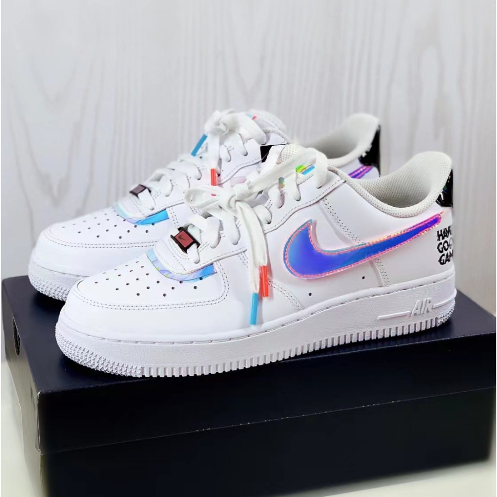 現貨Nike Air Force 1 Low 07 純白 空軍一號 復古經典 低幫 板鞋 休閑鞋 男女同款-細節圖9