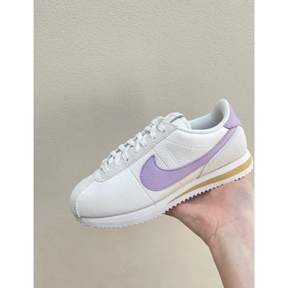 Nike Cortez Iced Lilac 女鞋 白紫 白月光 休閒鞋 仙女鞋 FJ4608-133-細節圖8