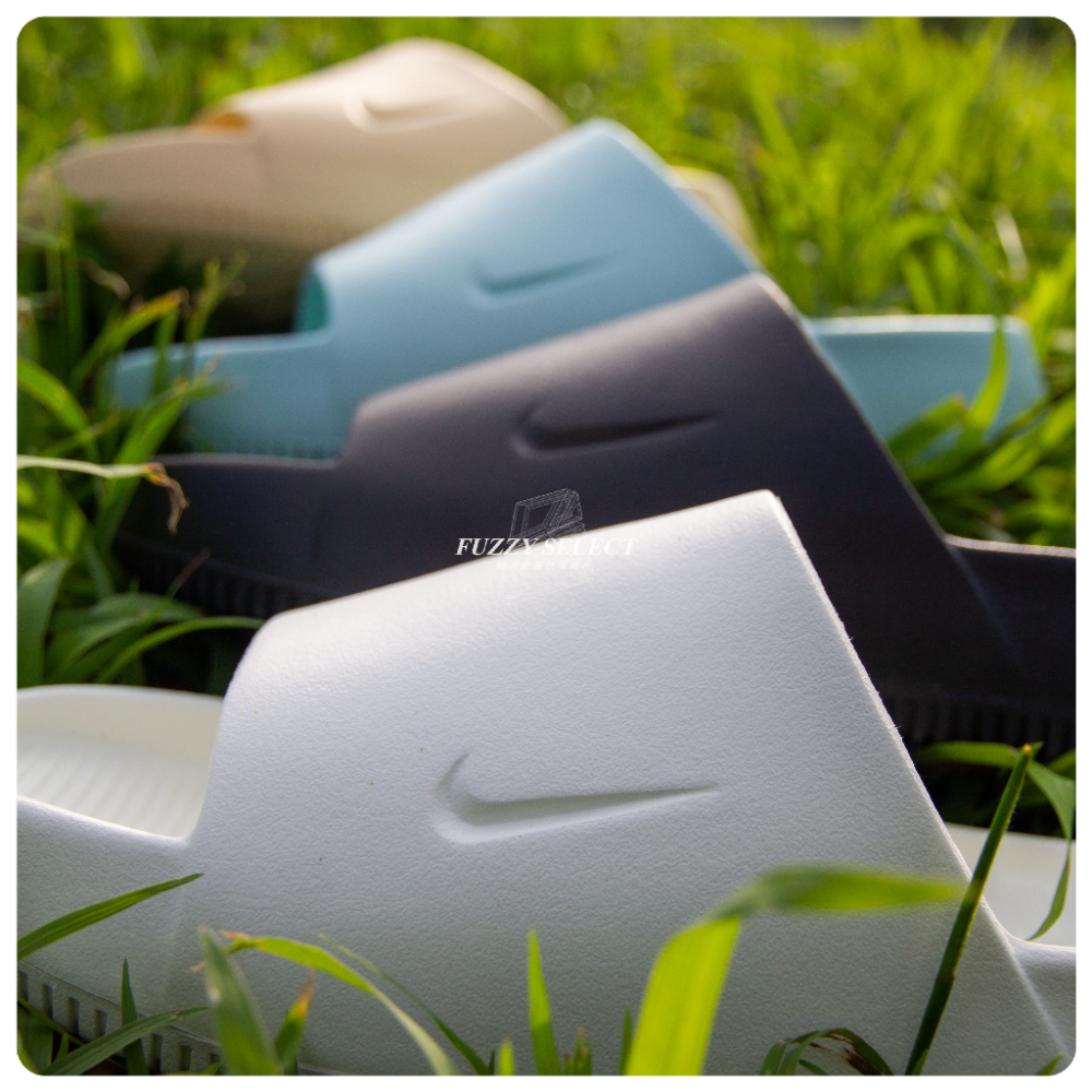 Nike Calm 防水 麵包拖鞋 奶茶 DX4816-200 黑 FD4116-001 白 薄荷綠-細節圖5
