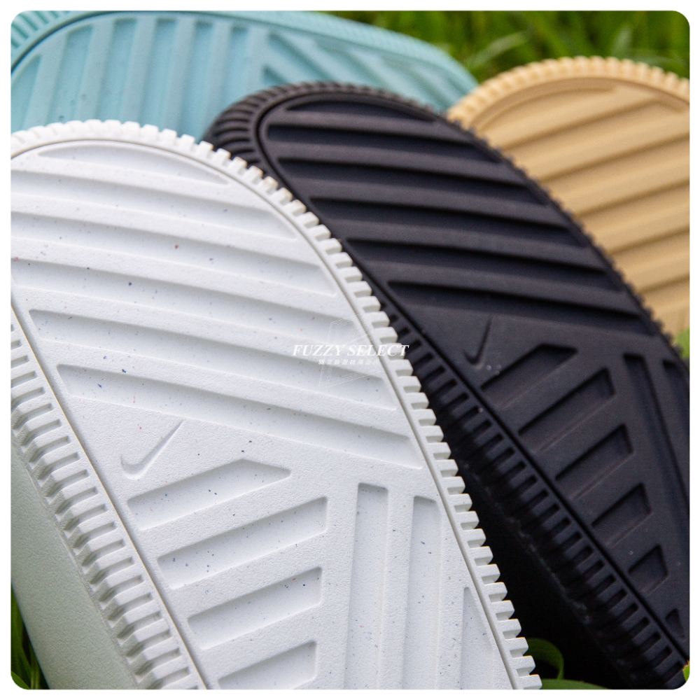 Nike Calm 防水 麵包拖鞋 奶茶 DX4816-200 黑 FD4116-001 白 薄荷綠-細節圖9