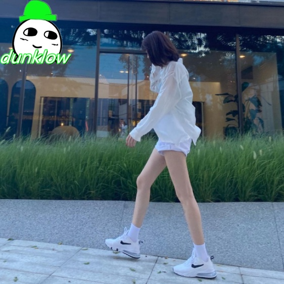 免運  Nike Air Max 270 React 黑白 熊貓 氣墊 白 CI3899-101 男女情侶鞋-細節圖5