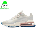 免運  Nike Air Max 270 React 黑白 熊貓 氣墊 白 CI3899-101 男女情侶鞋-規格圖12