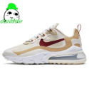 免運  Nike Air Max 270 React 黑白 熊貓 氣墊 白 CI3899-101 男女情侶鞋-規格圖14