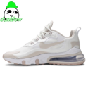免運  Nike Air Max 270 React 黑白 熊貓 氣墊 白 CI3899-101 男女情侶鞋-規格圖15