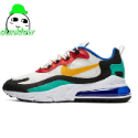 免運  Nike Air Max 270 React 黑白 熊貓 氣墊 白 CI3899-101 男女情侶鞋-規格圖6