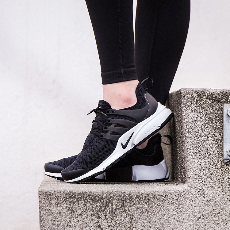 免運 韓國連線 NIKE AIR PRESTO SE 魚骨鞋 休閒鞋 女鞋 網面透氣鞋 慢跑鞋 運動鞋 黑武士 襪套鞋-細節圖4