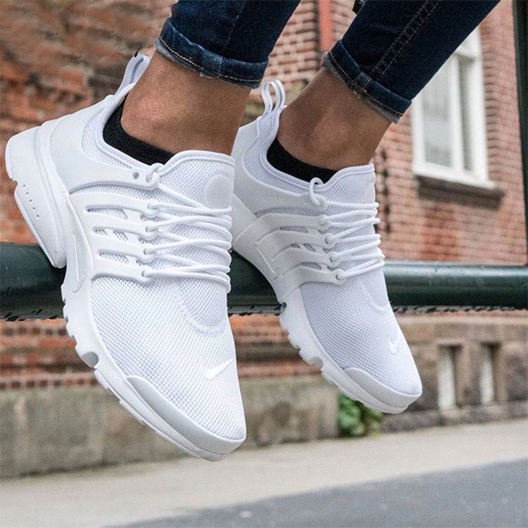免運 韓國連線 NIKE AIR PRESTO SE 魚骨鞋 休閒鞋 女鞋 網面透氣鞋 慢跑鞋 運動鞋 黑武士 襪套鞋-細節圖5