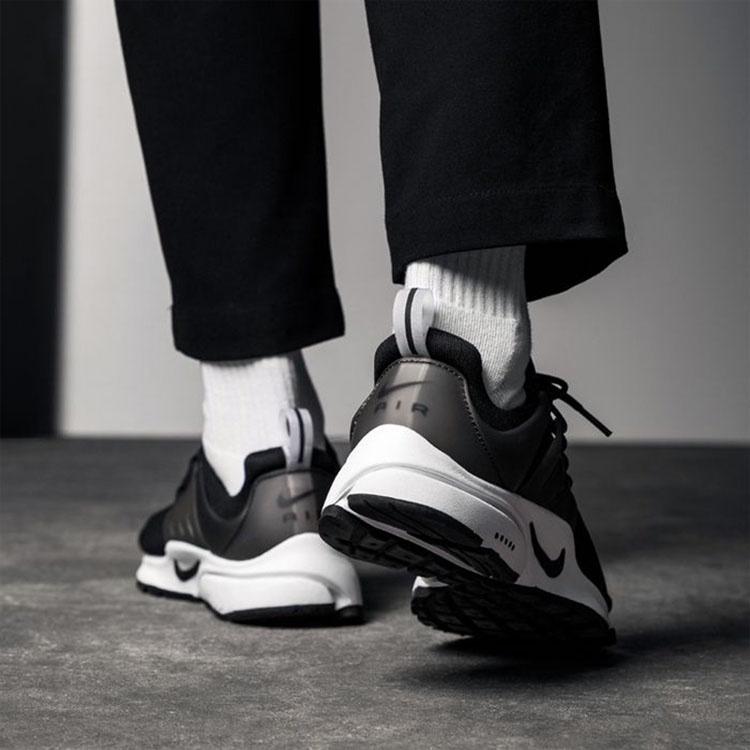 免運 韓國連線 NIKE AIR PRESTO SE 魚骨鞋 休閒鞋 女鞋 網面透氣鞋 慢跑鞋 運動鞋 黑武士 襪套鞋-細節圖9