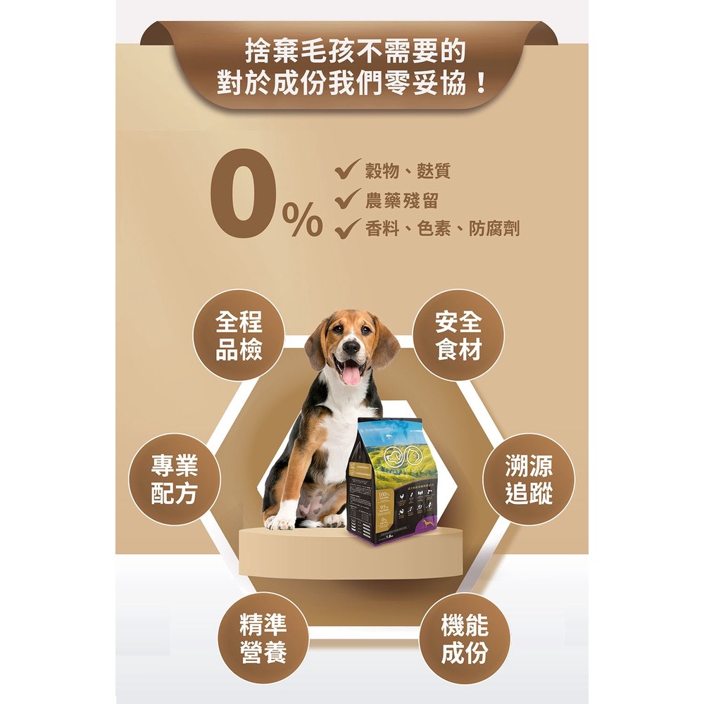 GOMO狗飼料 成犬無穀飼料 寵物飼料 寵物乾糧 全齡犬 熟齡犬 成犬 大成 GOMO PET FOOD 狗食品-細節圖6