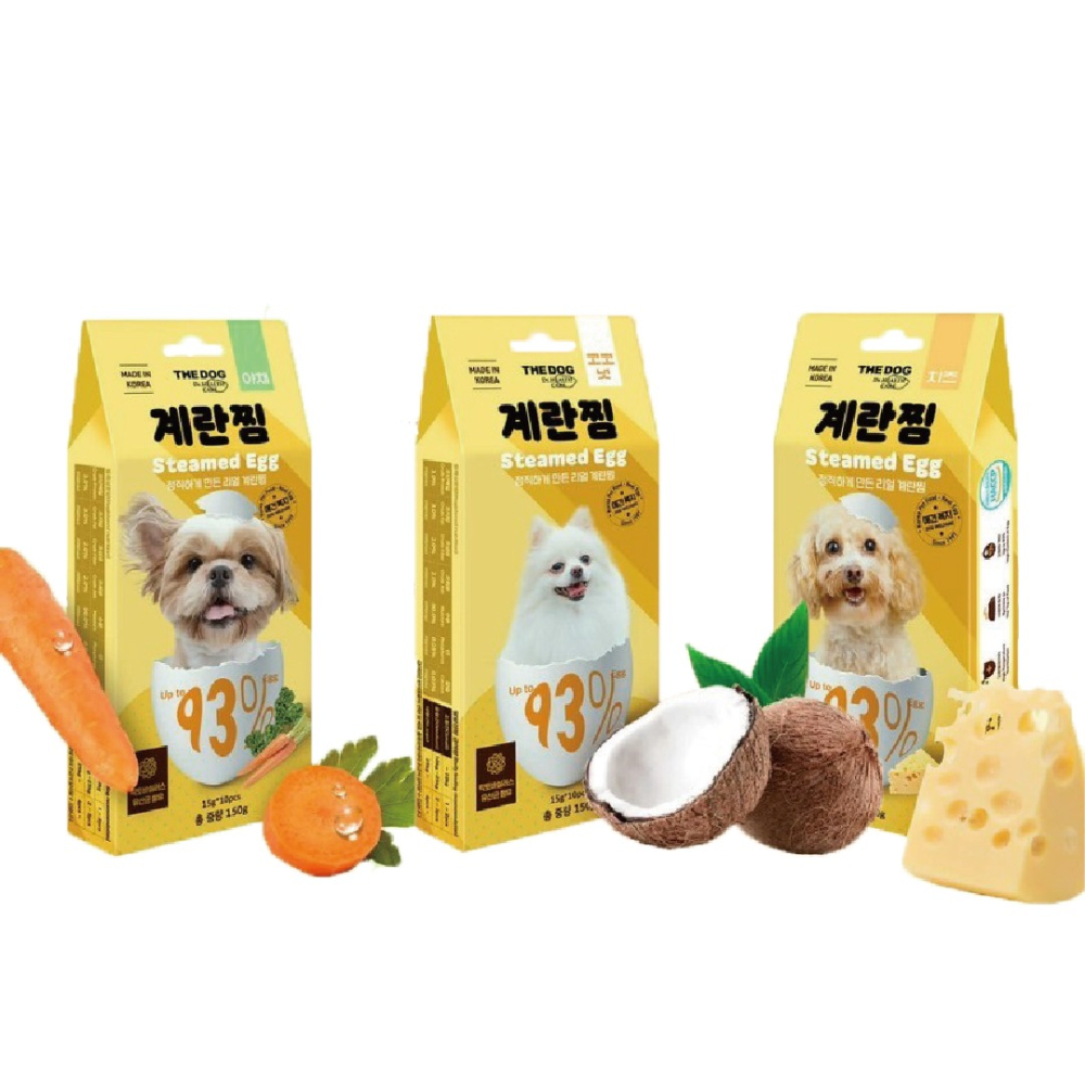 THE DOG 條狀蒸蛋零食 犬零食 狗零食 犬點心 狗點心 93%含蛋量 單條售-細節圖2