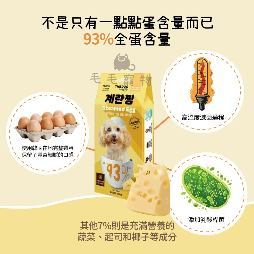 THE DOG 條狀蒸蛋零食 犬零食 狗零食 犬點心 狗點心 93%含蛋量 單條售-細節圖6