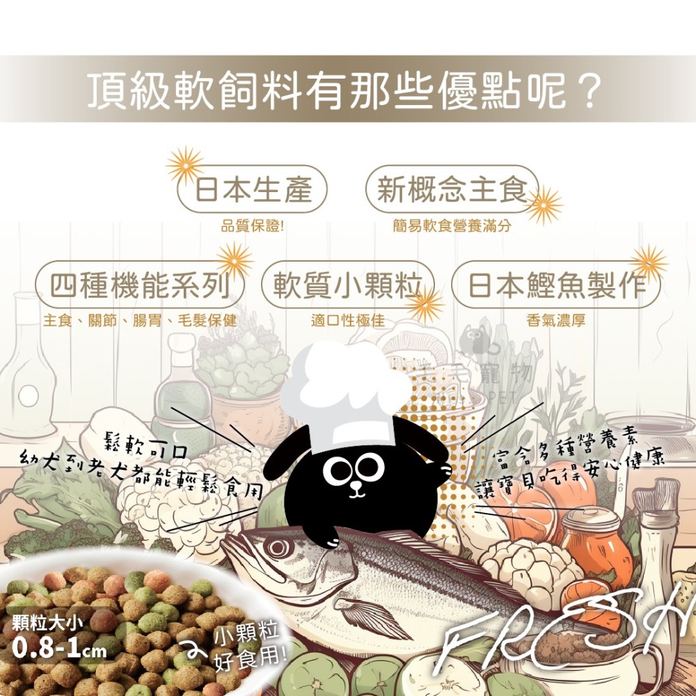 日本 DoggyMan 頂級軟性主食 多格漫 軟飼料 犬用 狗飼料 狗主食 犬軟飼料 狗軟飼料 寵物軟飼料 飼料 狗-細節圖3