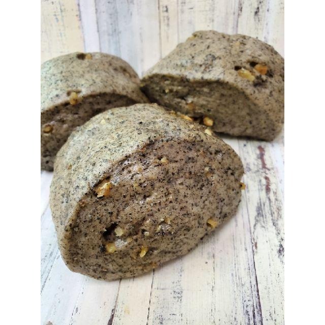 嘉義吉芳包子饅頭/芝麻核桃養生饅頭/ 素食/無奶、無油、無蛋 包子饅頭 (低糖) 20顆裝-細節圖2