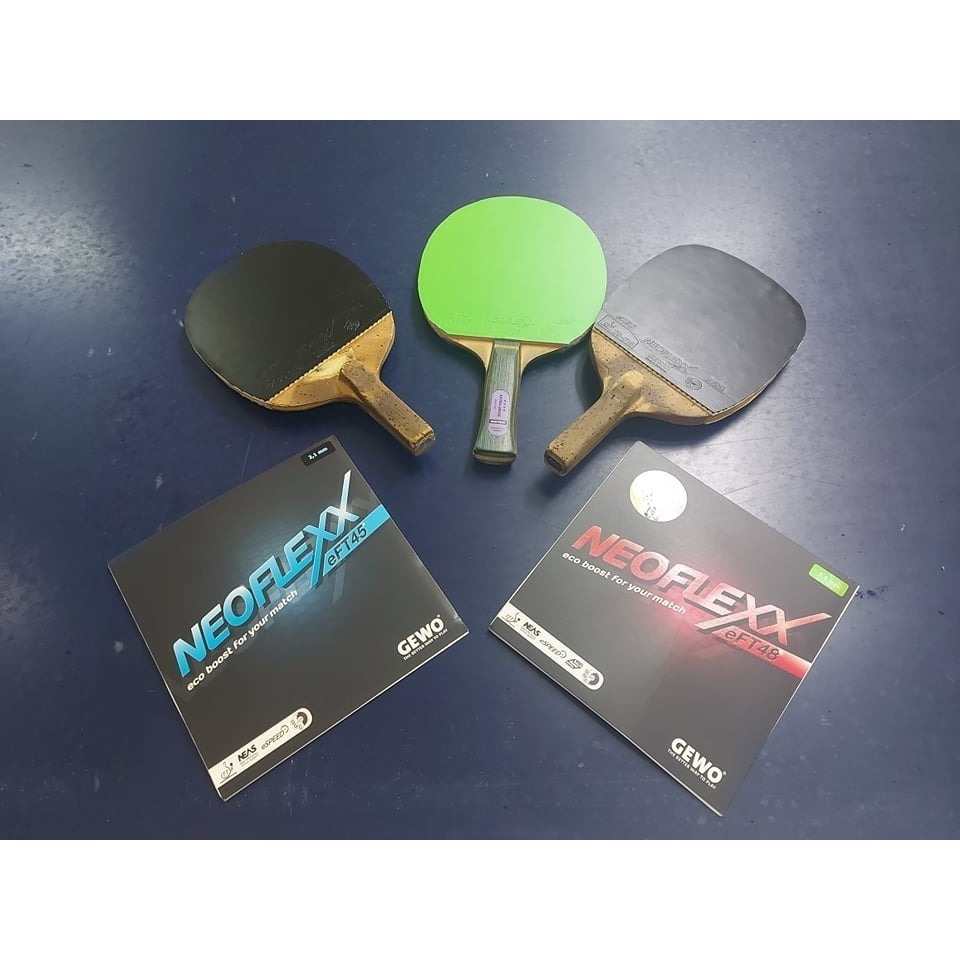 力揚乒乓-德國 GEWO  Neoflexx eFT 45高效能綠色桌球膠皮(無包裝)-細節圖9