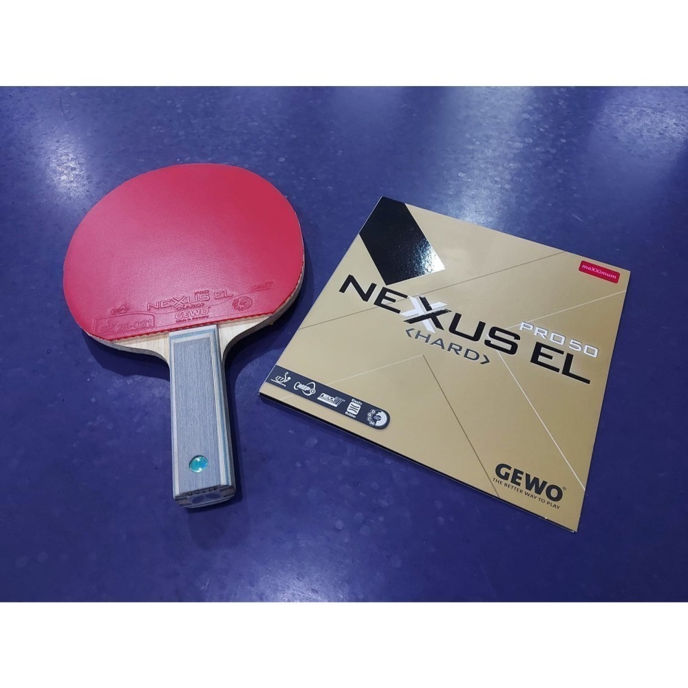 力揚乒乓-德國 GEWO Nexxus EL Pro - Hard 53 高效能桌球膠皮-細節圖5