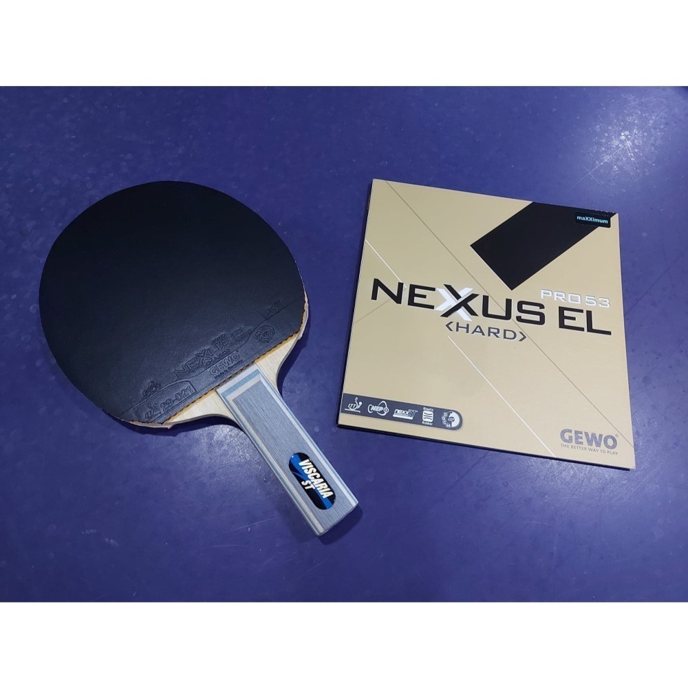 力揚乒乓-德國 GEWO Nexxus EL Pro - Hard 53 高效能桌球膠皮-細節圖8