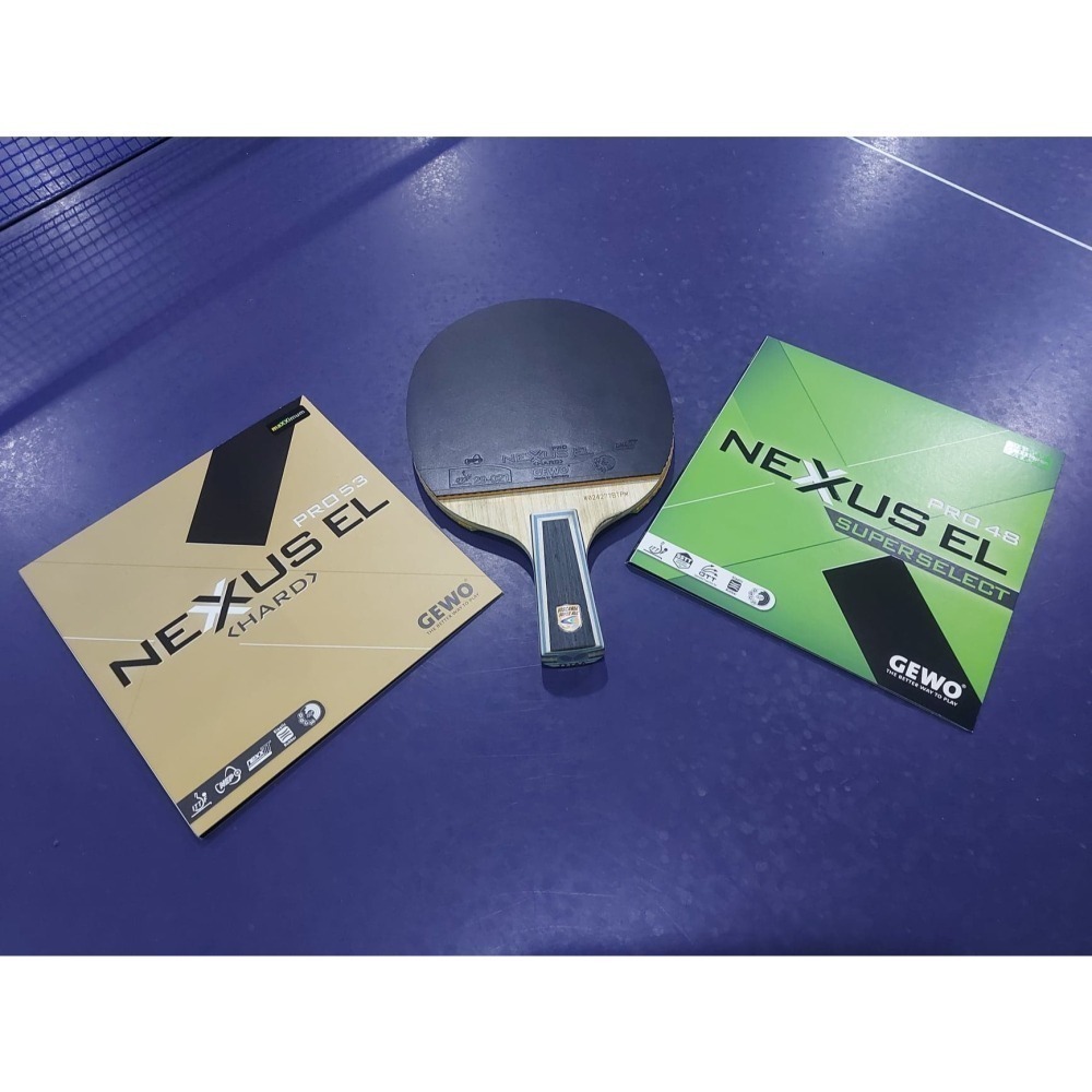 力揚乒乓-德國 GEWO Nexxus EL Pro - Hard 53 高效能桌球膠皮-細節圖6