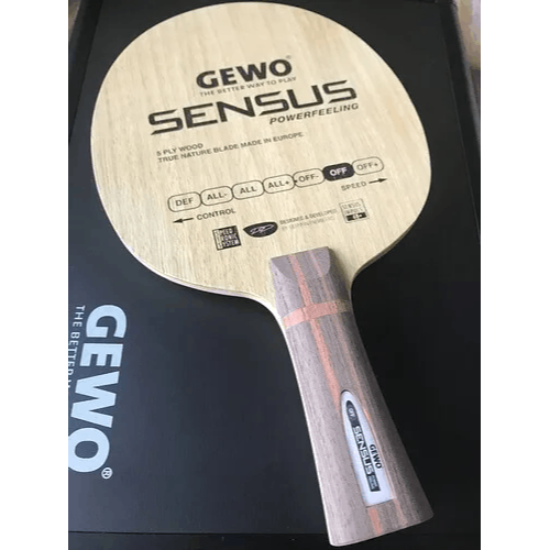 力揚乒乓-德國 GEWO  Sensus Powerfeeling 純木五夾底板-S3  (採用特殊“日本薄膜膠”)-細節圖2