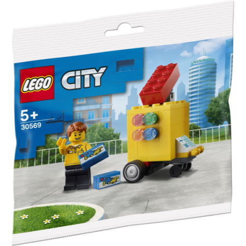 LEGO 樂高 30569 全新品 stand 小攤車 攤販 袋裝