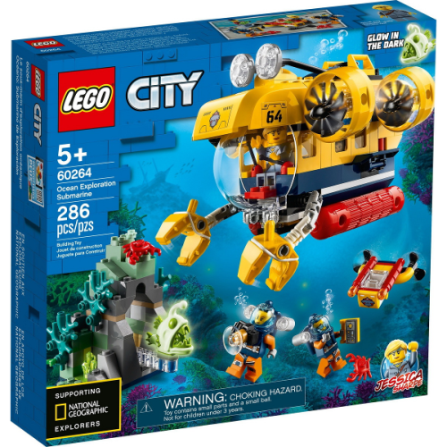樂高 LEGO 60264 全新品 城市系列 海洋探索潛水艇 Ocean Exploration Submarine