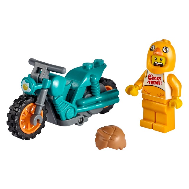 樂高 LEGO 60310 全新品 Stuntz:Chicken Stunt Bike 小雞人特技摩托車-細節圖2