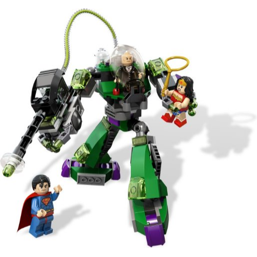 樂高 LEGO 6862 全新品 Superman vs. Power Armor Lex 超人 雷克斯 神力女超人-細節圖2