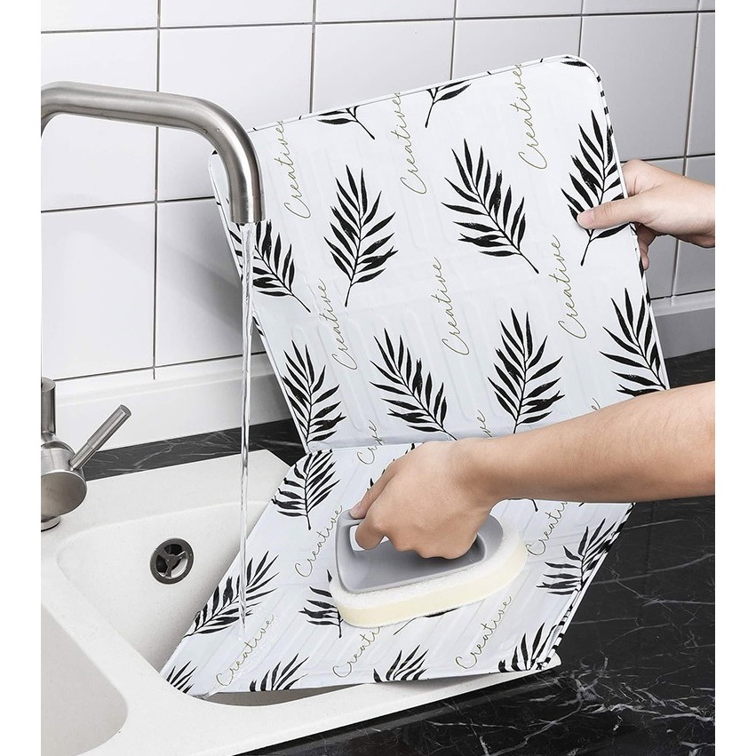 廚房擋油板 炒菜防濺油擋板 瓦斯爐防油擋板 隔油板 防油板 防濺 隔熱板 鋁箔擋油板 防噴油 防油煙 防汙 廚房隔熱板-細節圖9