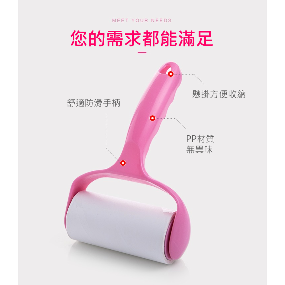 滾筒式黏毛刷 黏毛器 黏毛滾筒 除毛器 黏毛滾輪 除塵 衣物除毛 可撕式黏毛器 黏毛神器 沾毛器 沾毛刷 清潔工具-細節圖5