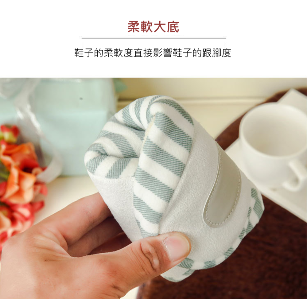 室內棉拖鞋 條紋室內拖鞋 透氣 條紋 全棉 無印風 鞋底加厚 回彈鞋底板拖鞋 防滑拖鞋 情侶拖鞋 棉麻拖鞋 居家拖鞋-細節圖7