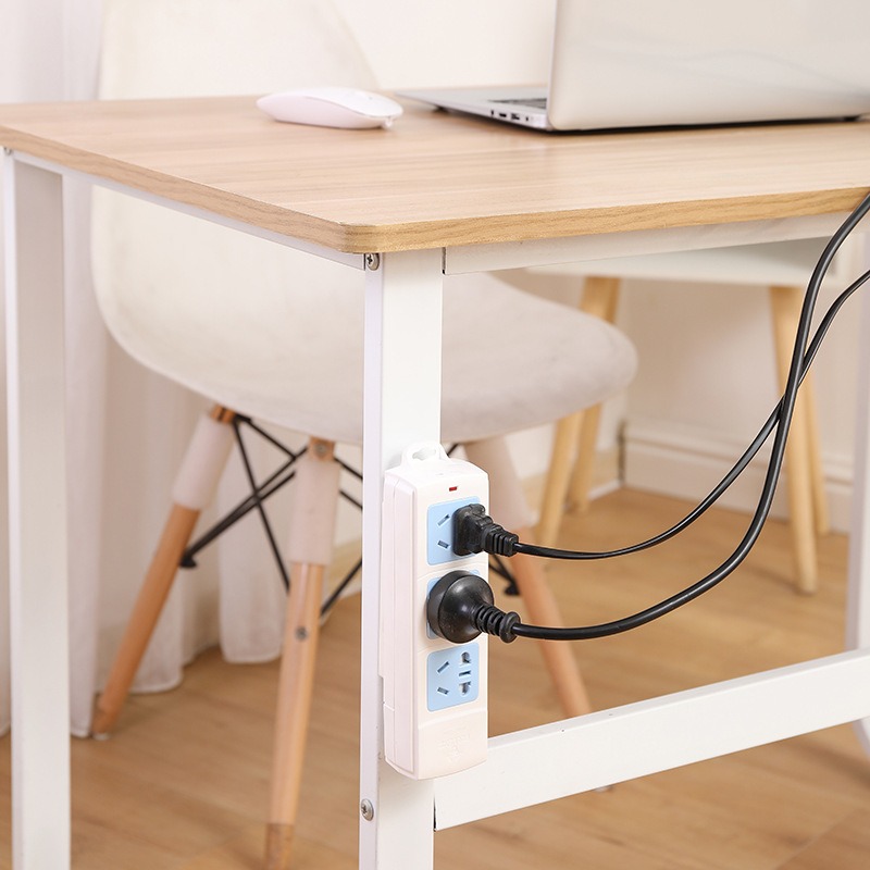 延長線固定器 排插固定器 延長線收納 插座固定器 插座固定 電線固定器 理線器 遙控器 延長線 收納架 數據機 免打孔-細節圖9